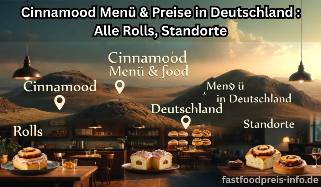 Cinnamood deutschland menü preise