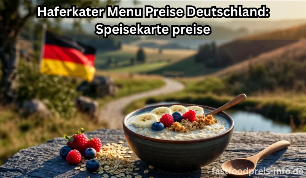 Haferkater deutschland menü preise