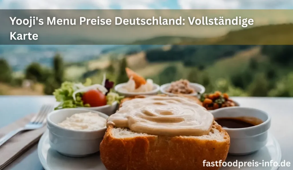 Yoojis menü preise deutschland